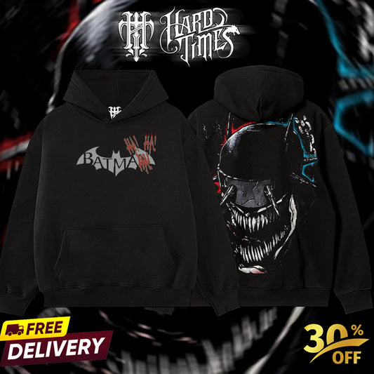 HardTimesClothing - The Batman Who Laughs DC Retro Limited Vintage, Collection Movie Oversized Washed Tee Acid Washed Lightweight TSHIRT, Gift for him her Clothes Cotton Superhero, Super villain.