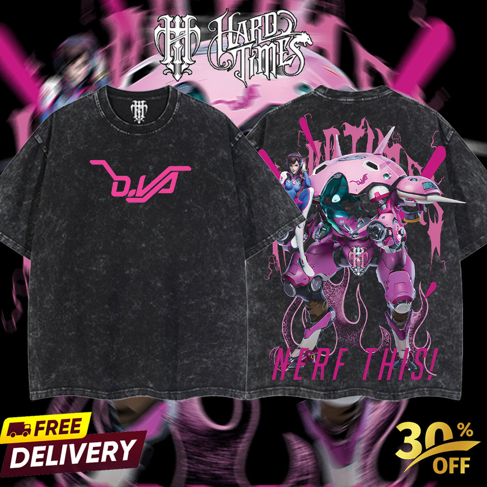 HardTimesClothing - D.va Overwatch, Blizzard Collection Game