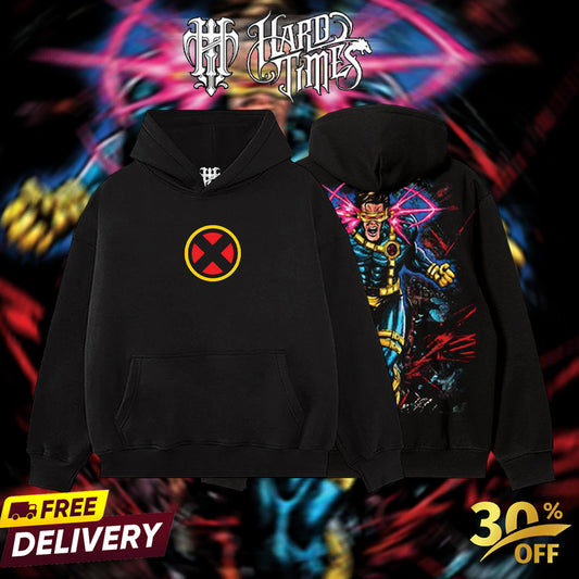 HardTimesClothing - Cyclops Marvel Retro Limited Vintage, Collection Movie Oversized Washed Tee Acid Washed Lightweight TSHIRT, Gift for him her Clothes Cotton Superhero, Super villain.