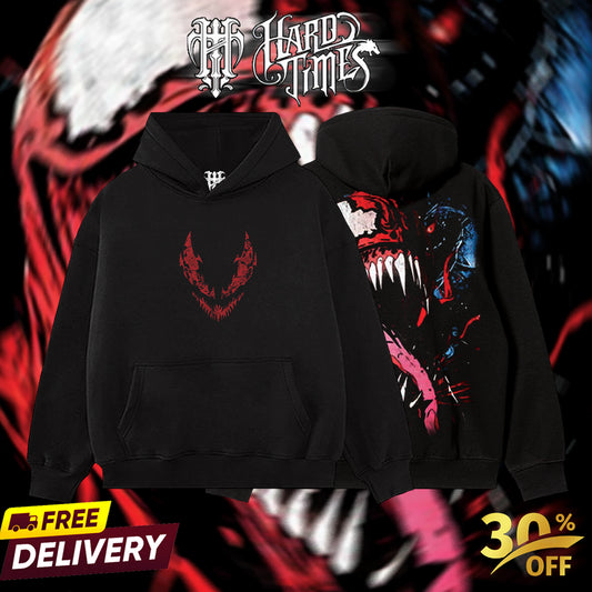 HardTimesClothing - Carnage Marvel Retro Limited Vintage, Collection Movie Oversized Washed Tee Acid Washed Lightweight TSHIRT, Gift for him her Clothes Cotton Superhero, Super villain. (Copy) (Copy) (Copy)