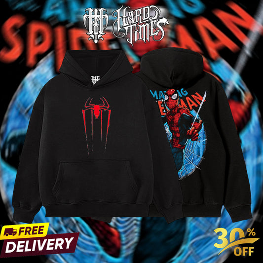 HardTimesClothing - SpiderMan Amazing Marvel Retro Limited Vintage, Collection Movie Oversized Washed Tee Acid Washed Lightweight TSHIRT, Gift for him her Clothes Cotton Superhero, Super villain. (Copy) (Copy) (Copy)