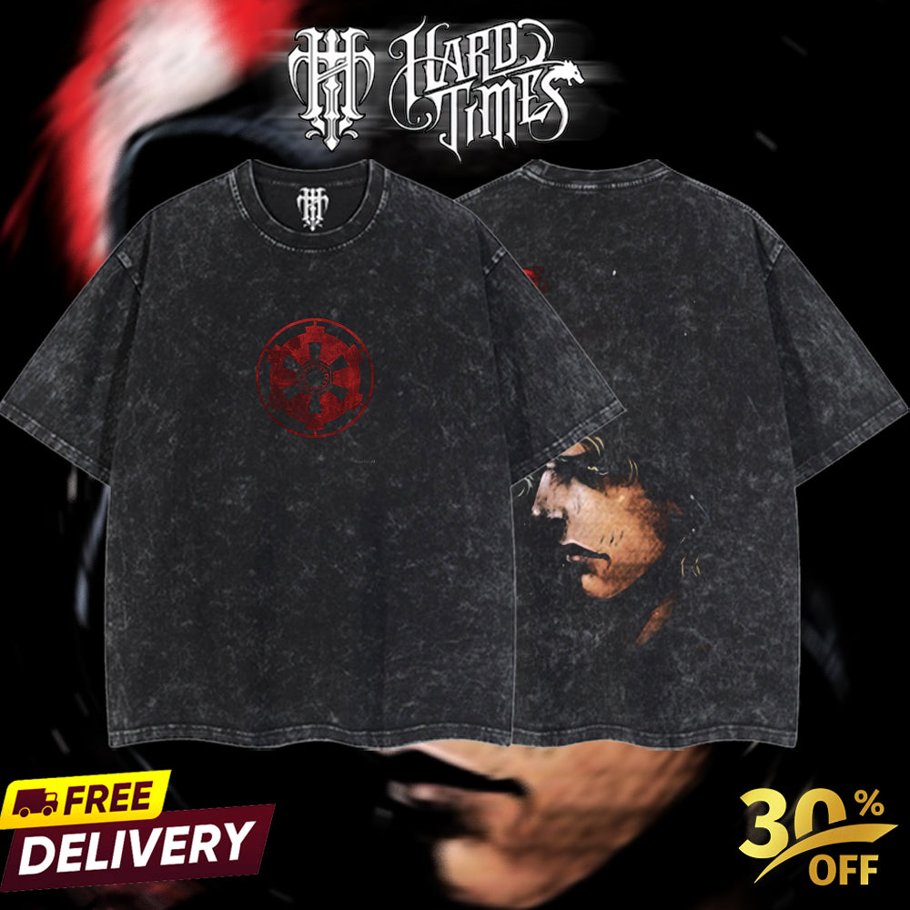 HardTimesClothing - Anakin Skywalker Galactic Empire Starwar Retro Limited Vintage, Collection Movie Oversized Washed Tee Acid Washed Lightweight TSHIRT, Gift for him her Clothes Cotton Superhero, Super villain. (Copy) (Copy) (Copy) (Copy) (Copy)