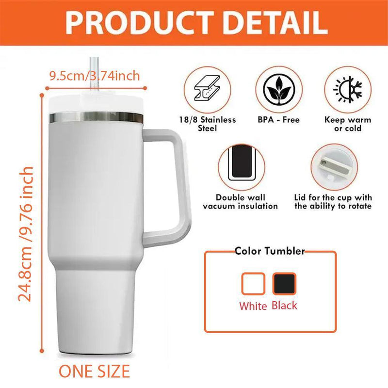 (Normal White Box) Tumbler 40oz - Helldivers II