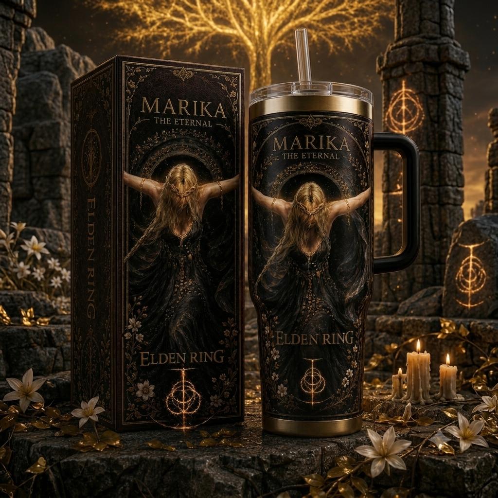 (Normal White Box) Tumbler 40oz - Marika Eldenring