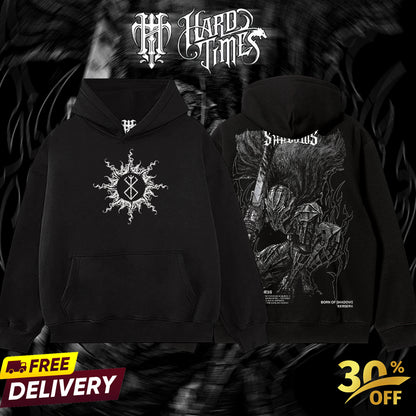 Hardtimesclothing - Guts berserk Retro Edition Vintage Unisex Oversize Anime Manga Acid Washed Cotton T-shirt, graphic tee,anime merch fan, outfits men,boys merch