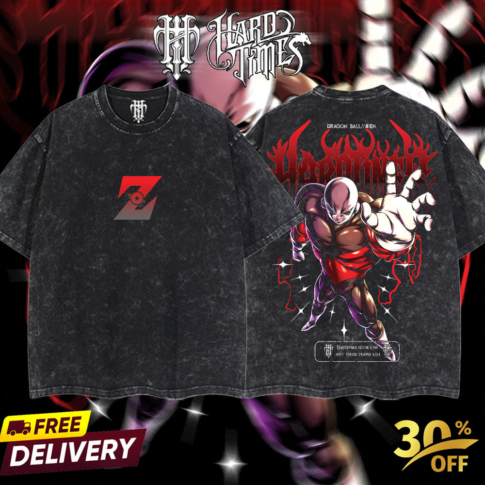 HardTimesClothing Jiren goku Dragonball Retro Vintage Unisex Oversize Anime Manga Acid Washed Heavyweight Cotton T-shirt, Anime Merch, Gift For Anime Fan. Menswear Oversized (Copy) (Copy) (Copy)