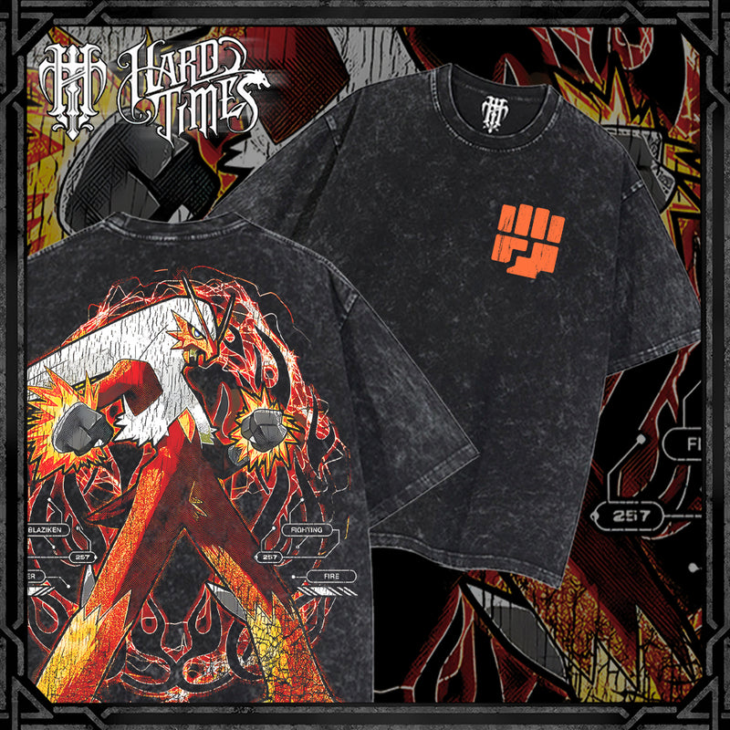HardTimesClothing - Blaziken Pokemon