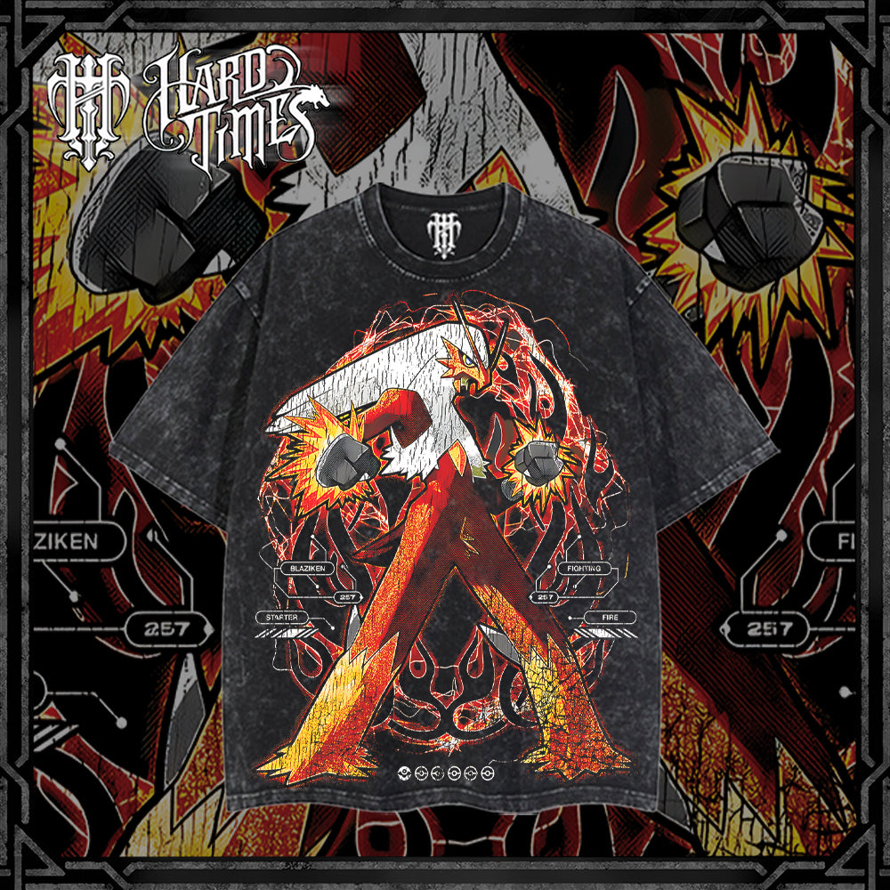 HardTimesClothing - Blaziken Pokemon