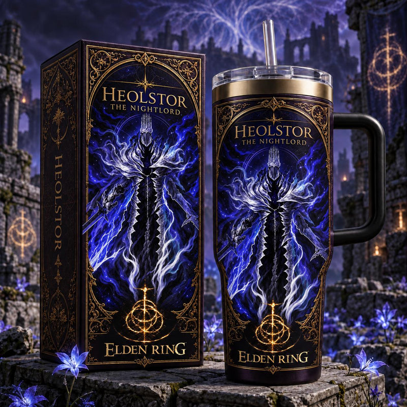 (Normal White Box) Tumbler 40oz -  Heolstor, the Nightlord Eldenring nightreign