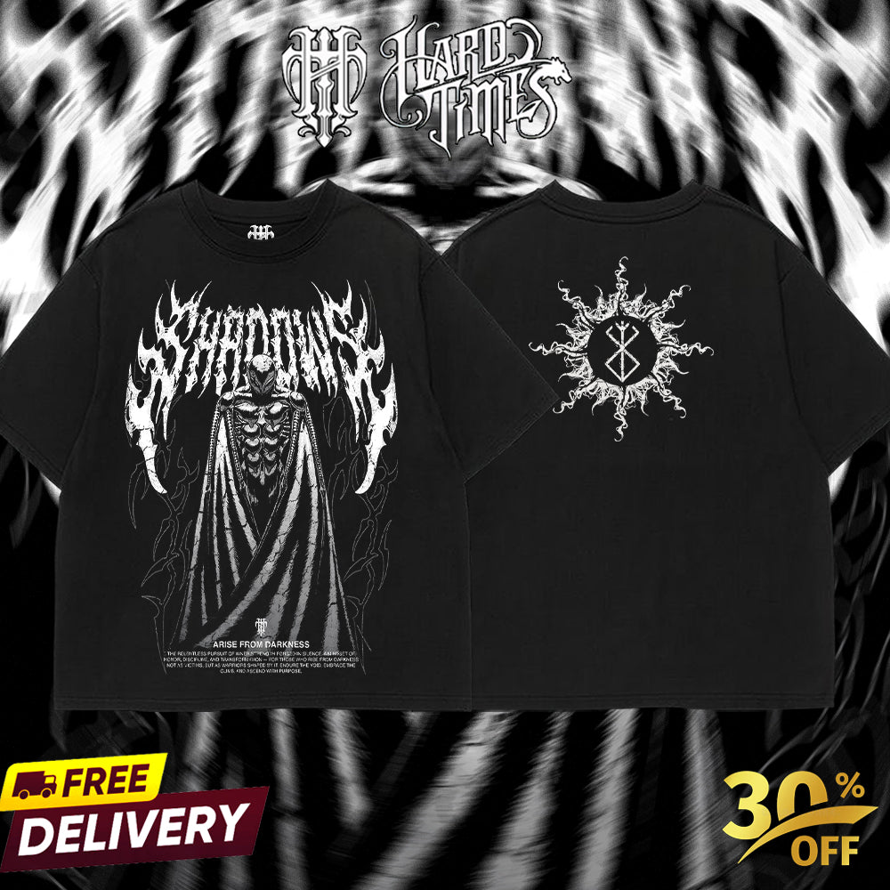 HardTimesClothing - Griffith Berserk Vintage Unisex Oversize Anime Manga Acid Washed Heavyweight Cotton T-shirt, graphic tee,anime merch fan, outfits men