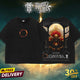 HardTimesClothing Radahn Starscourge miquella consort Elden Ring Boss Retro Vintage Unisex Oversize Anime Manga Acid Washed Heavyweight Cotton T-shirt, Anime Merch, Gift For Anime Fan. Menswear Oversized