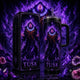 (Normal White Box) Tumbler 40oz - Tusk Anime Solo Leveling
