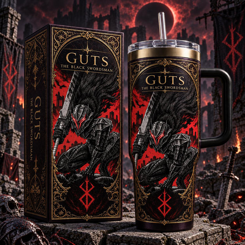 (Normal White Box) Tumbler 40oz - Guts Berserker