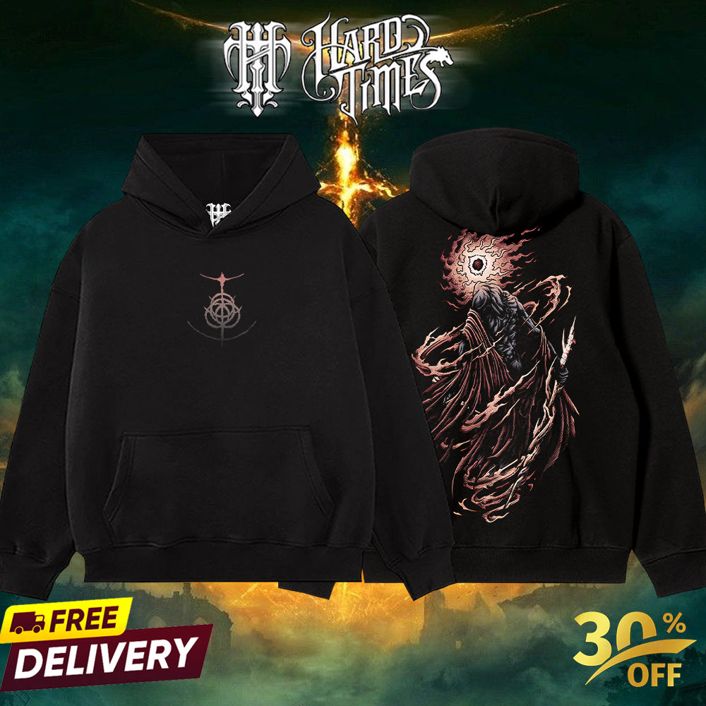 HardTimesClothing - Frenzy Flame v3 Elden Ring Boss, From Software Collection Game Oversized Washed Tee Acid Washed Lightweight TSHIRT, Gift for him her Clothes Cotton