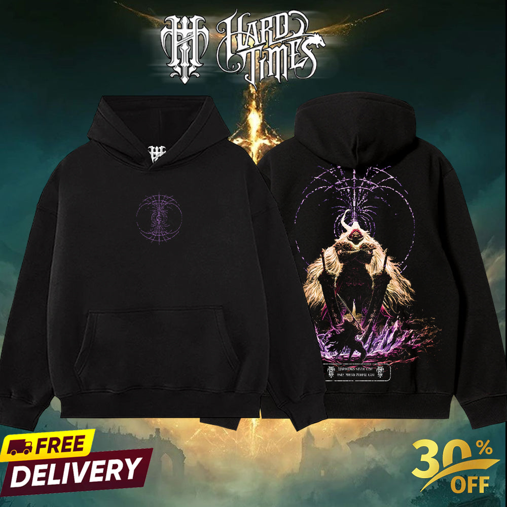 HardTimeClothing - Radahn Elden Ring Boss Retro Vintage Unisex Oversize Anime Manga Game Acid Washed Heavyweight Cotton T-shirt, Anime Merch, Gift For Anime Fan. Clothes Oversized