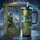 (Normal White Box) Tumbler 40oz - Halo 25th Anniversary Edition 2001 2026 Master Cheif
