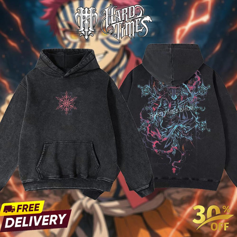 HardTimesClothing - Akaza DemonSlayer Infinite Castle Retro Edition Vintage Unisex Oversize Anime Manga Acid Washed Cotton T-shirt, graphic tee,anime merch fan, outfits men,boys merch