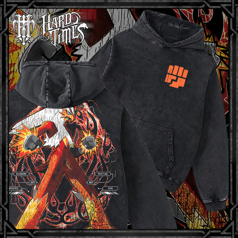 HardTimesClothing - Blaziken Pokemon