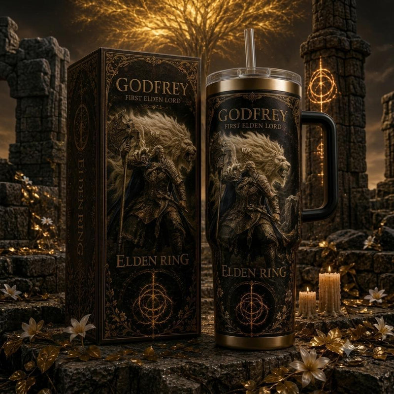 (Normal White Box) Tumbler 40oz - Godfrey Eldenring