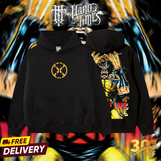 HardTimesClothing - Weapon X Marvel Retro Limited Vintage, Collection Movie Oversized Washed Tee Acid Washed Lightweight TSHIRT, Gift for him her Clothes Cotton Superhero, Super villain.