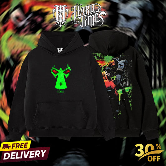 HardTimesClothing - Bane DC Retro Limited Vintage, Collection Movie Oversized Washed Tee Acid Washed Lightweight TSHIRT, Gift for him her Clothes Cotton Superhero, Super villain.