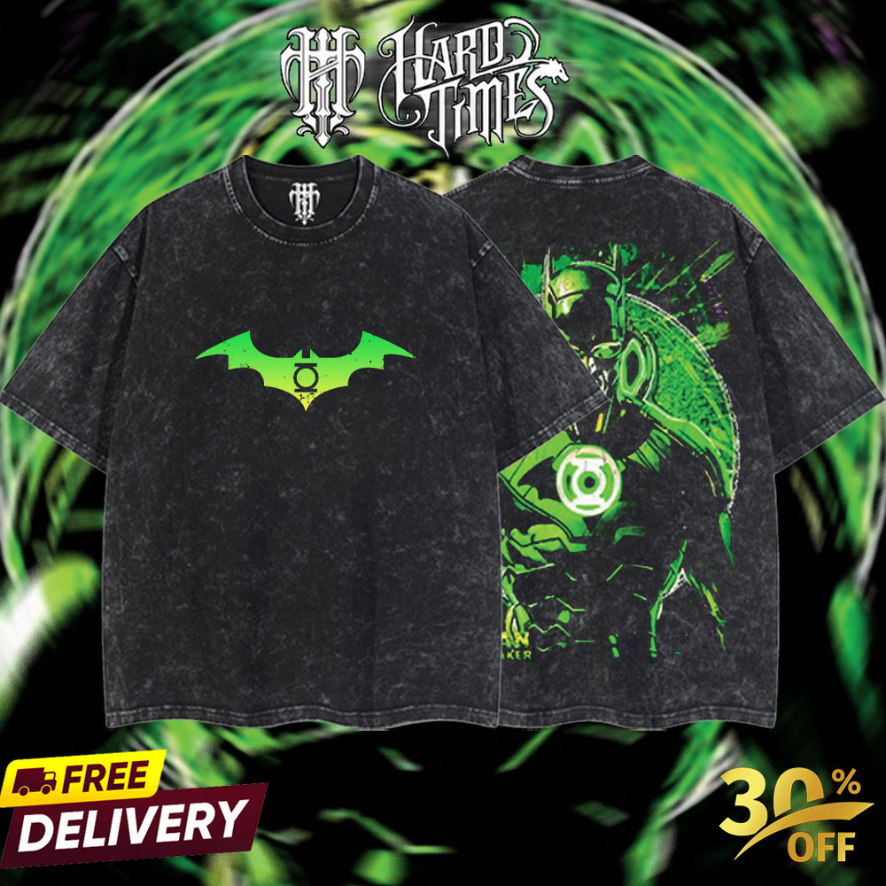 HardTimesClothing - Batman Dawn DC Breaker Retro Limited Vintage, Collection Movie Oversized Washed Tee Acid Washed Lightweight TSHIRT, Gift for him her Clothes Cotton (Copy) (Copy)