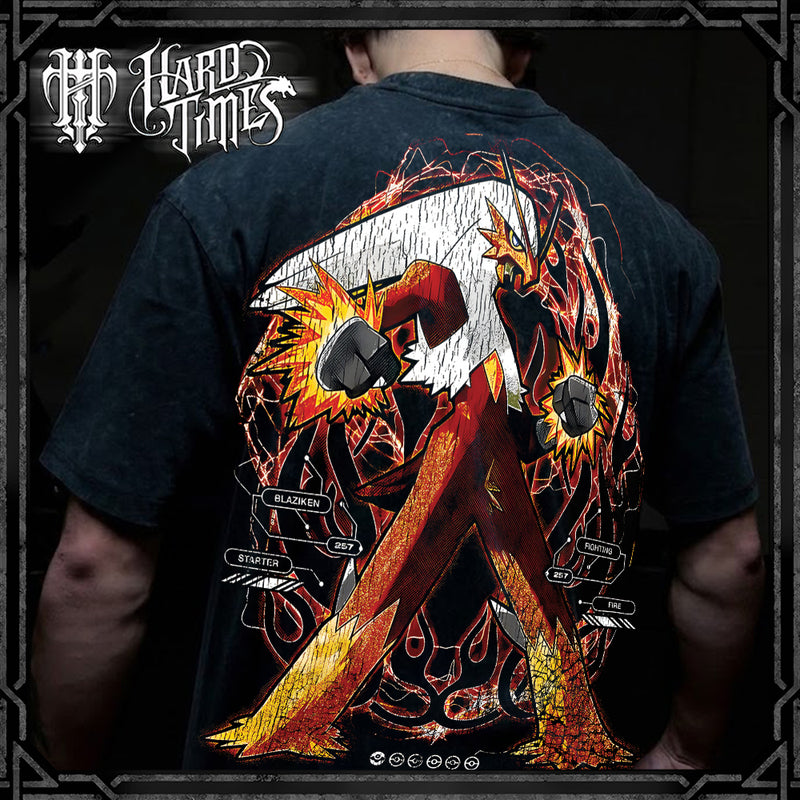 HardTimesClothing - Blaziken Pokemon